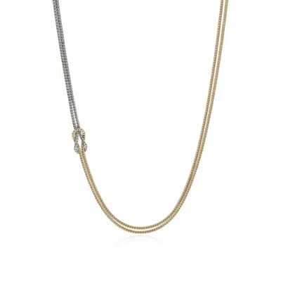 John Hardy Love Knot Necklace, 3.6mm In Sterling Silver