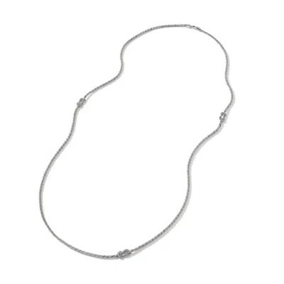 John Hardy Love Knot Necklace 36" - Nb901059x36 In Silver