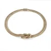 John Hardy Love Knot Necklace, 10mm In Gold