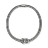 John Hardy Love Knot Necklace In Sterling Silver
