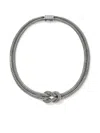 John Hardy Love Knot Necklace In Silver