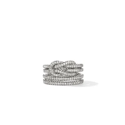 John Hardy Love Knot Ring In Metallic