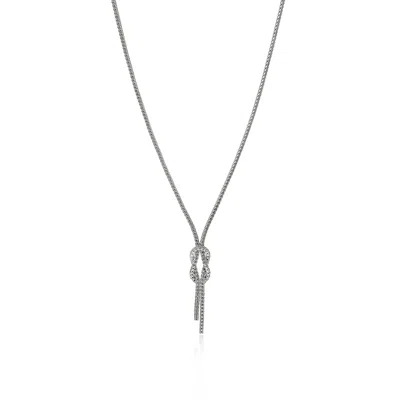 John Hardy Love Knot Y Necklace, 1.8mm In Sterling Silver
