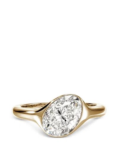 14k Yellow Gold Jh Lovestruck Lab Grown Diamond Oval Solitaire Ring from John Hardy