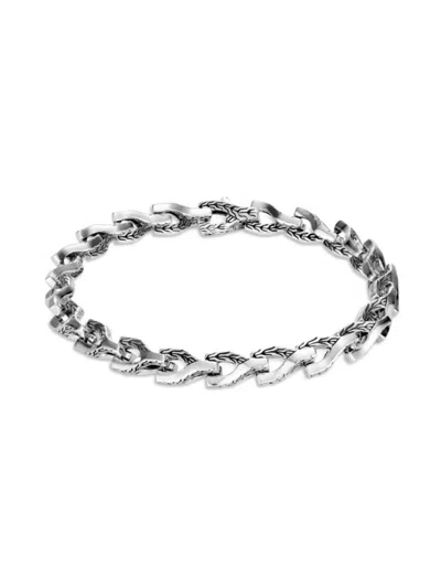 John Hardy Men's Classic Chain Asli-link Sterling Silver Bracelet In Metallic