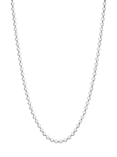 John Hardy Men's Classic Chain Silver Ball Chain Necklace/20" In Metallic