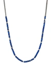 JOHN HARDY MEN'S HEISHI LAPIS LAZULI & STERLING SILVER BEADED NECKLACE