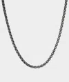 John Hardy Box Chain Necklace, 4.8mm In Black
