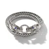 John Hardy Mens Legends Naga Wrap Bracelet - Bms60213bspxul In Silver-tone