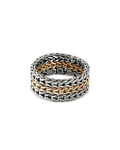 John Hardy Men's Sterling Silver & 18k Bonded Yellow Gold Icon Chain Link Band In Multi