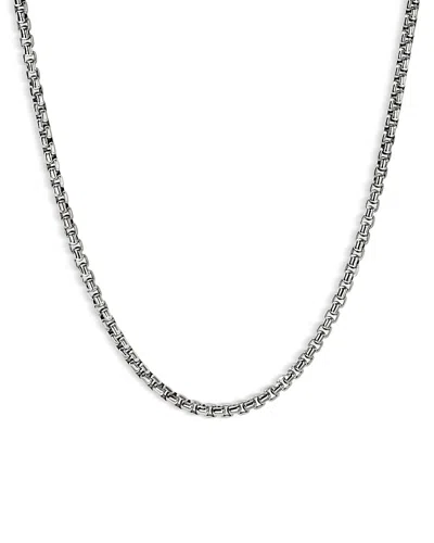 John Hardy Men's Sterling Silver Chain Box Link Necklace, 20 In Metallic