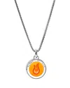 John Hardy Flame Talisman Necklace In Silver