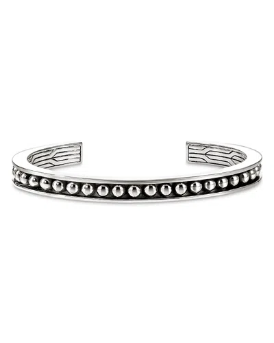 John Hardy Men's Sterling Silver Nailhead Cuff Bracelet In Metallic