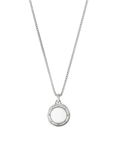 John Hardy Men's Sterling Silver Pendant Necklace