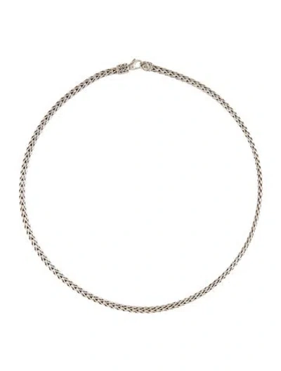 Pre-owned John Hardy Mini Icon Chain Necklace, 16" In Multicolor