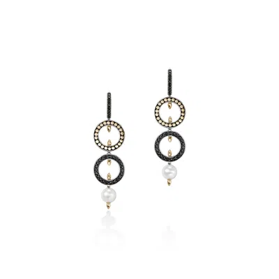 John Hardy Moon Door Earring In Silver