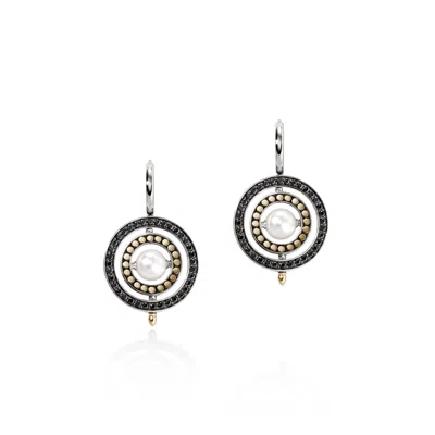 John Hardy Moon Door Earring In Silver