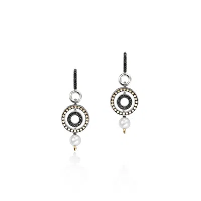 John Hardy Moon Door Earring In Silver