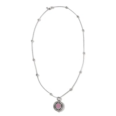 John Hardy Moon Door Necklace In Silver