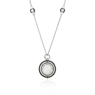 John Hardy Moon Door Necklace In Silver