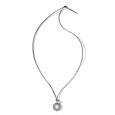 John Hardy Moon Door Necklace In Silver