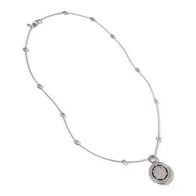 John Hardy Moon Door Necklace In Sterling Silver