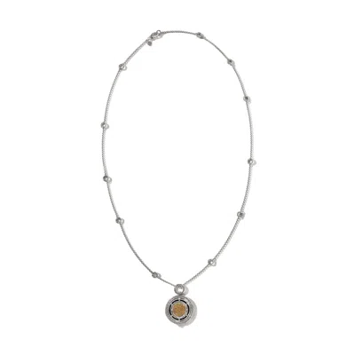 John Hardy Moon Door Necklace In Sterling Silver