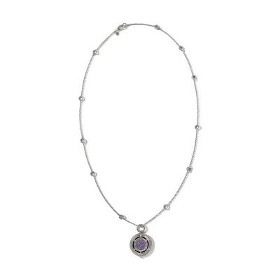 John Hardy Moon Door Necklace In Sterling Silver