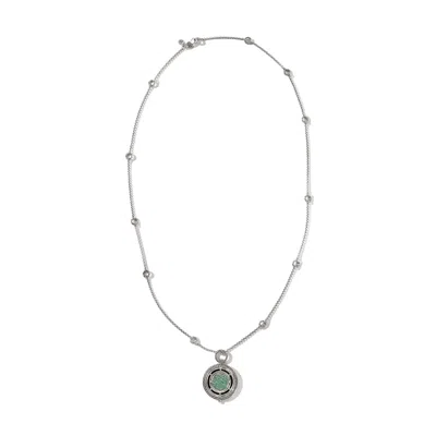 John Hardy Moon Door Necklace In Sterling Silver
