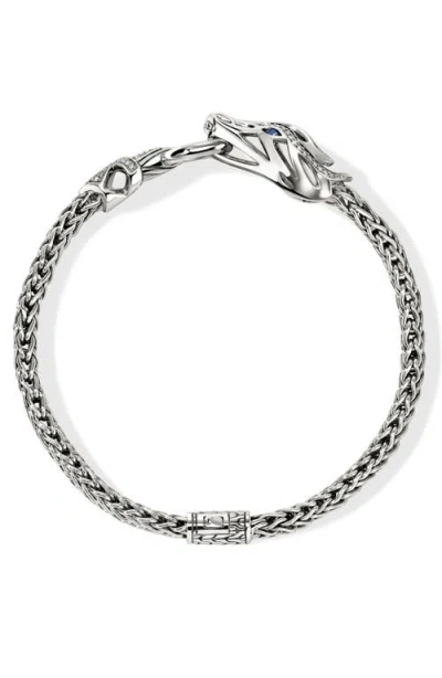 John Hardy Naga Bracelet In White