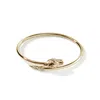 John Hardy Naga Bypass Cuff Bracelet In Gold