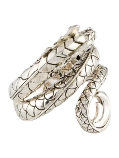 Pre-owned John Hardy Naga Dragon Cocktail Ring In Multi