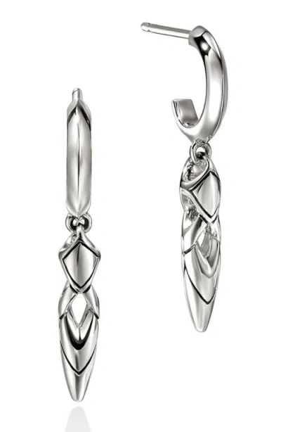 John Hardy Naga Drop Earrings, Sterling Silver