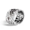 John Hardy Naga Kick Cuff With Grey Mother Of Pearl