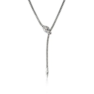 John Hardy Naga Lariat Necklace, 2.5mm In Sterling Silver