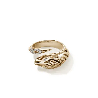 John Hardy Naga Ring In Gold