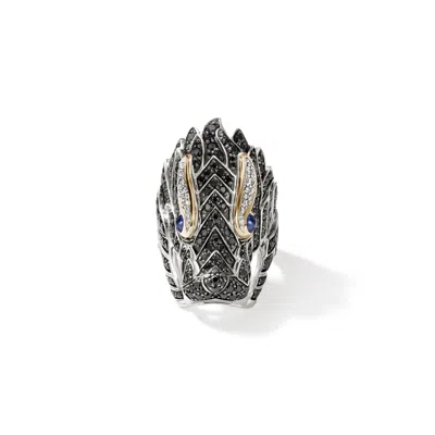 John Hardy Naga Saddle Ring In Silver