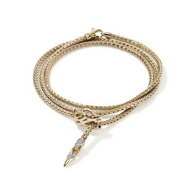 John Hardy Naga Wrap Bracelet, 2.5mm In Gold