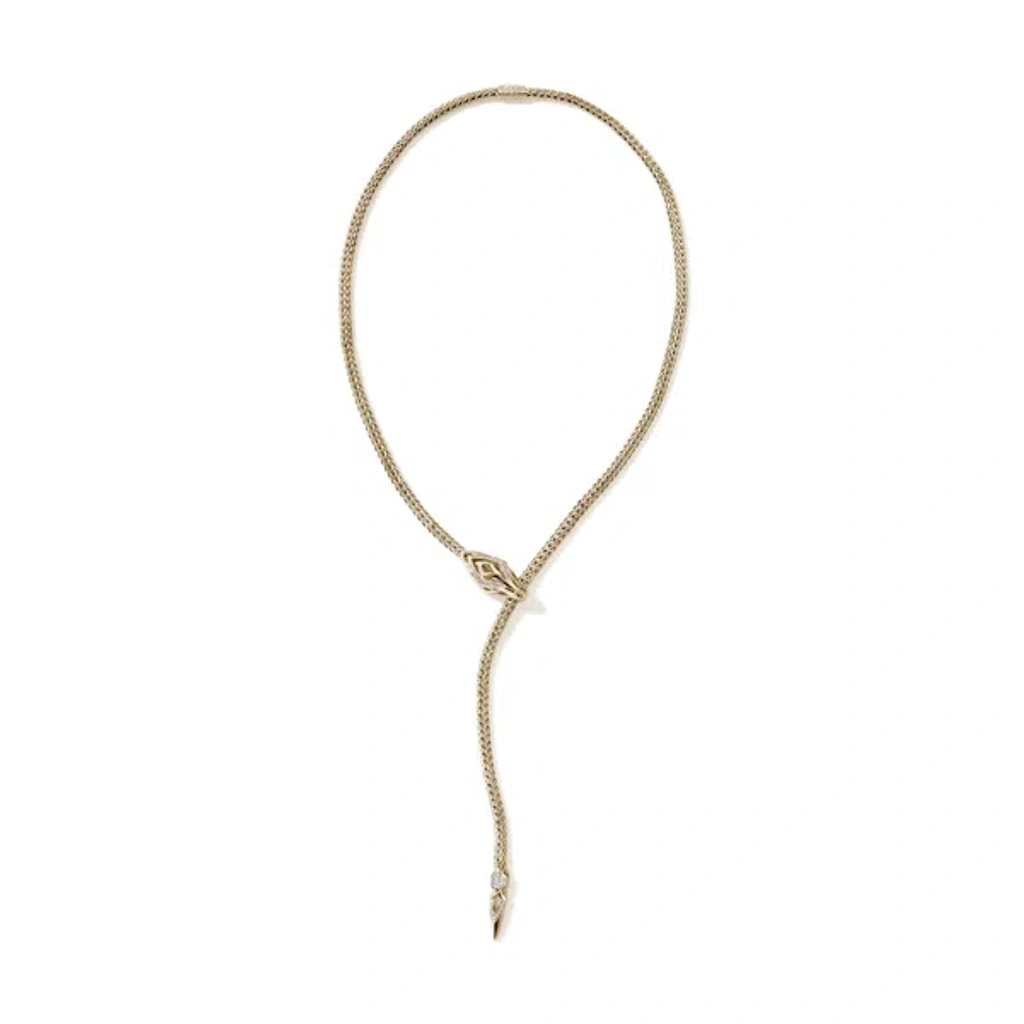 John Hardy Naga Y Necklace, 4.4mm In Gold | ModeSens