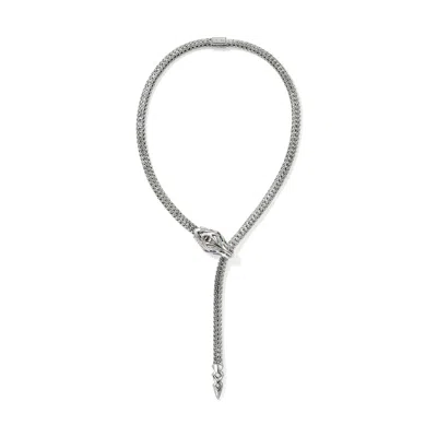 John Hardy Naga Y Necklace, 7.5mm In Sterling Silver