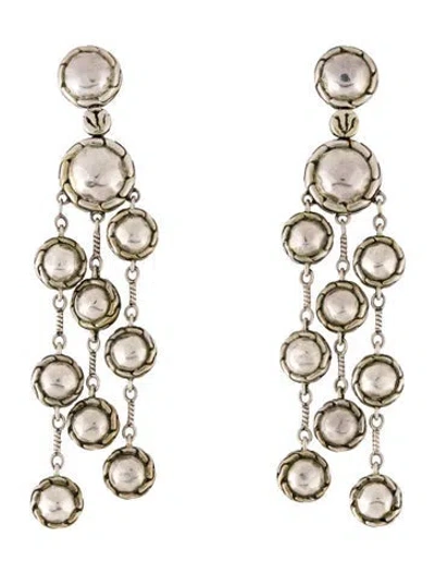 Pre-owned John Hardy Palu Chandelier Earrings In Multicolor