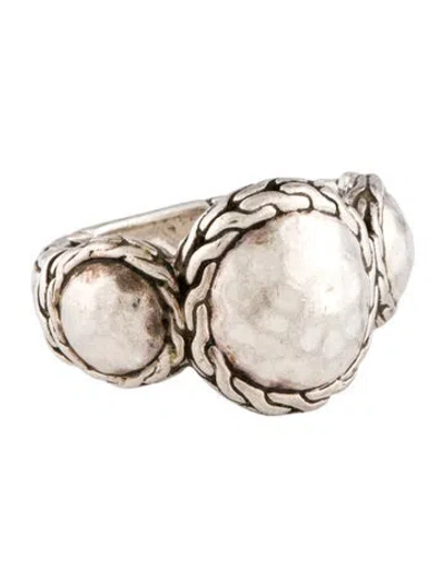 Pre-owned John Hardy Palu Cocktail Ring In Multi