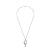John Hardy Palu Pearl Pendant Necklace In Sterling Silver/yellow Gold