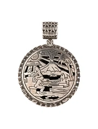 Pre-owned John Hardy Palu Pendant In Multicolor