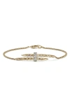 John Hardy 14k Yellow Gold Diamond Sterling Silver Bracelet In Gold
