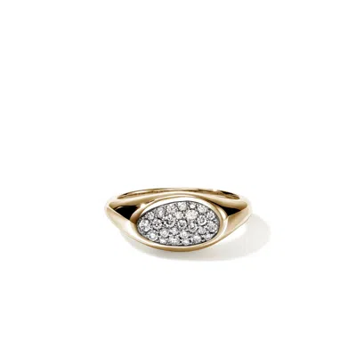 John Hardy Pebble Ring In Blue