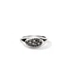 John Hardy Pebble Ring In Sterling Silver