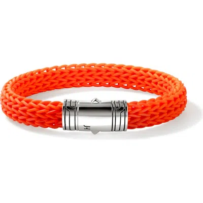 John Hardy Push Clasp Bracelet In Orange