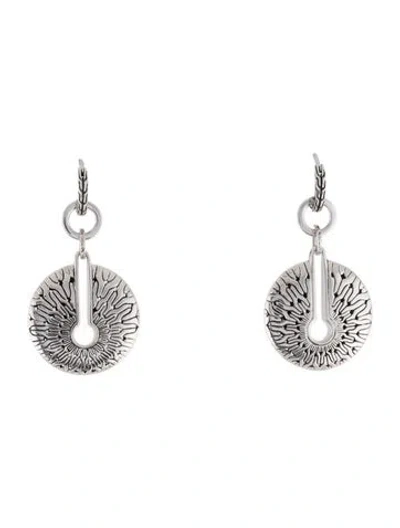 Pre-owned John Hardy Radial Transformable Drop Earring W/ Tags In Multicolor