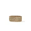 John Hardy Rata Chain Band Ring In Gold